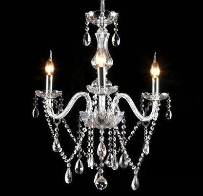 Bedroom Living Room Lamp Hotel European-style Crystal Lamp Restaurant Chandelier Creative Lamps