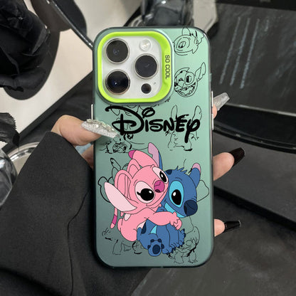 Cute Stitch Creative  Phone Case For iPhone 16 15 14 13 12 11 Pro XS MAX 7 XR 8 7 Plus Clear Cover Fundas