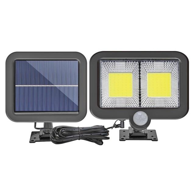 120LED Solar Motion Sensor Wall Light Outdoor Waterproof Garden Lamp Solar Lamp Street Lamp Garden Decoration Dropshipping
