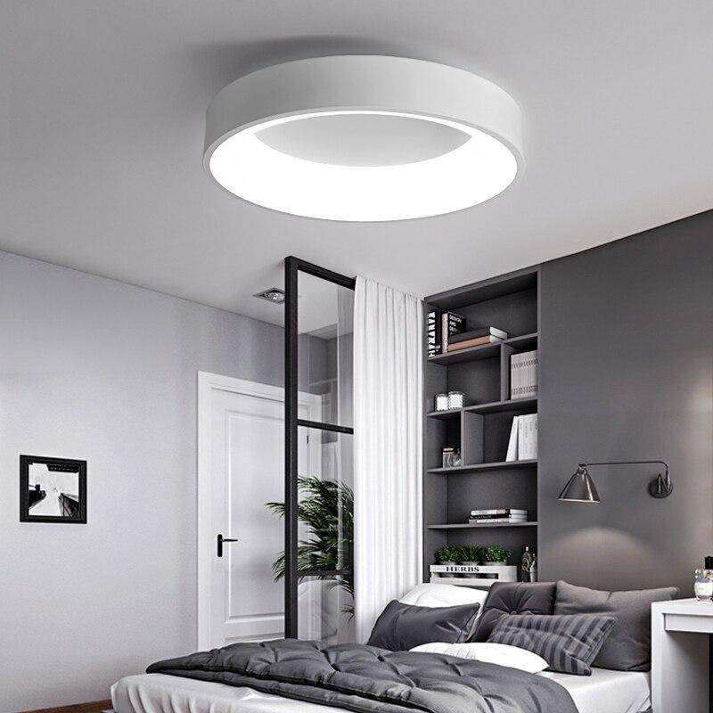 LED Ceiling Light Bedroom Modern Panel Lamp Lighting Fixture Living Room Ceiling Lamp Kitchen Surface Mount Flush Remote Control