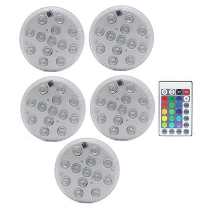 New 16 Colors Submersible Led Lights With Magnet and Suction Cup Pond Fountain Underwater LED Night Light for Vase,Fishtank