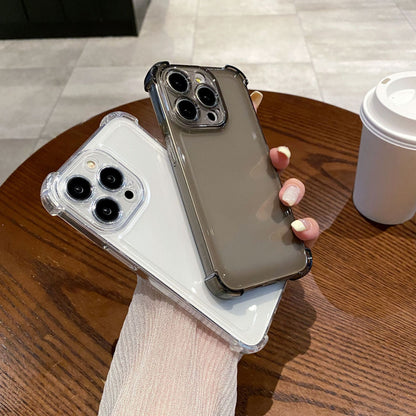 Luxury Acrylic Shockproof Transparent Phone Case For iPhone 17 Air 16 15 14 13 12 11 Pro Max Funda Bumper Hard Clear Back Cover