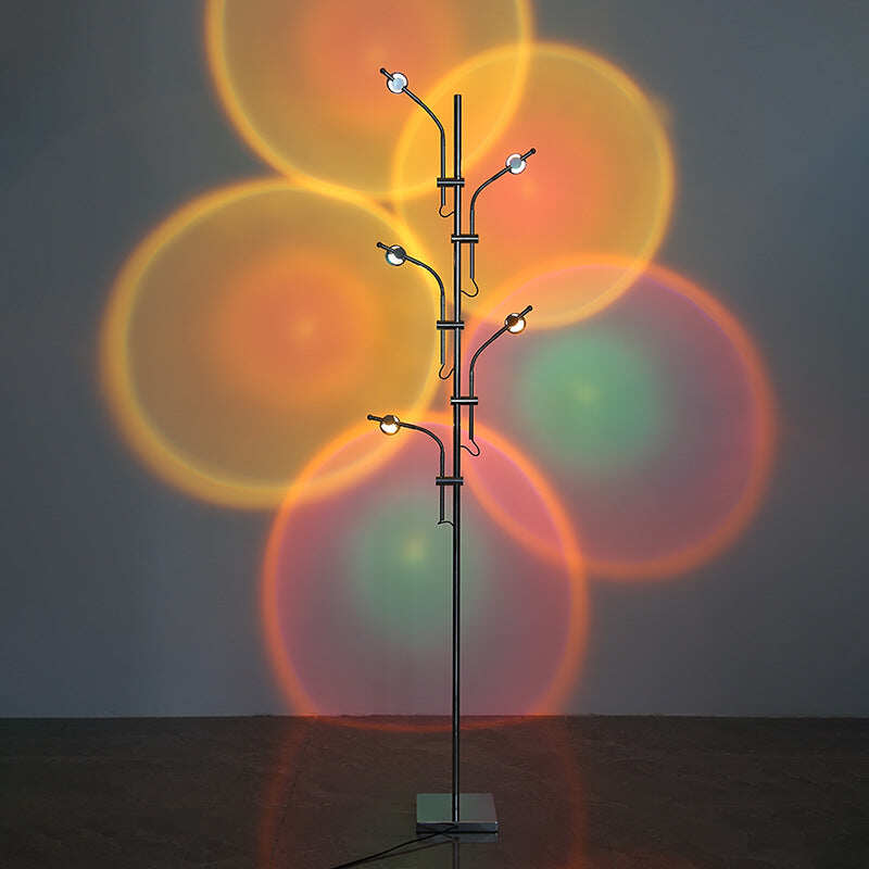 Creative Background Wall Sunset Atmosphere Lamp Floor Lamp
