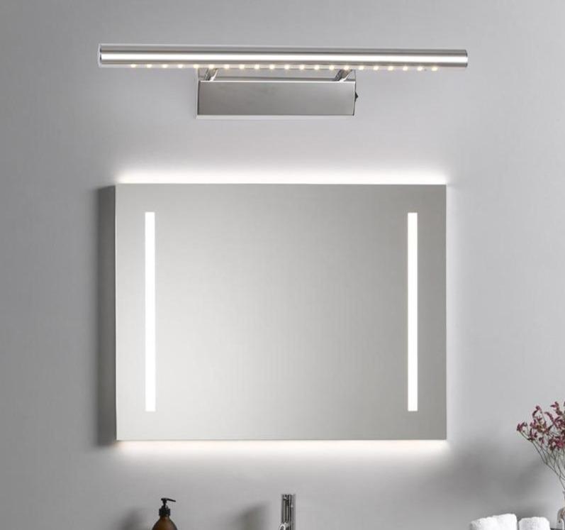 Hot Selling LED Wall light Bathroom Mirror warm white /white washroon wall Lamp fixtures Aluminum boby & Stainless Steel