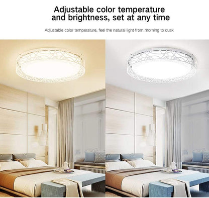 D06Yl 32W 430mm Hollow Design LED Smart Ceiling Light Lamp For Mihome APP Remote Control Night Light
