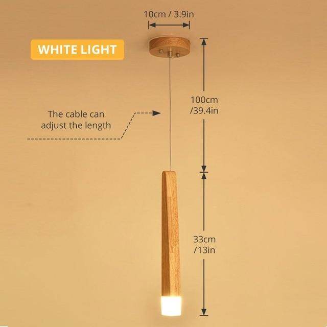 Led Pendant Lamp  Matchstick Pendant Lamp Wooden Light Creative Pendant Lamp Bar Saloon Restaurant Home Modern  Solid Wood Lamp