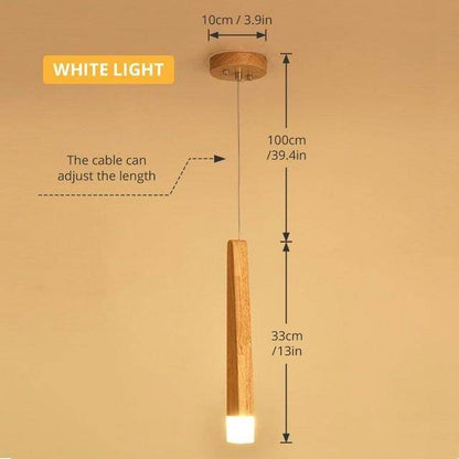 Led Pendant Lamp  Matchstick Pendant Lamp Wooden Light Creative Pendant Lamp Bar Saloon Restaurant Home Modern  Solid Wood Lamp