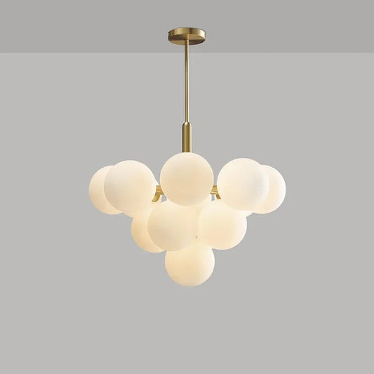 Modern Luxury Led Glass Chandelier Simple Chandelier Home Indoor Lighting Decor Lamps Fixtures