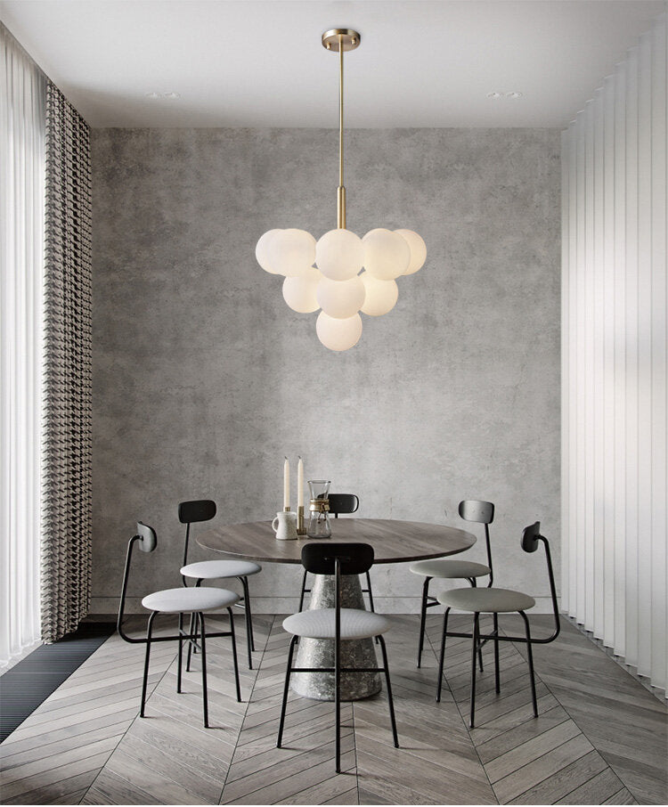 Modern Luxury Led Glass Chandelier Simple Chandelier Home Indoor Lighting Decor Lamps Fixtures