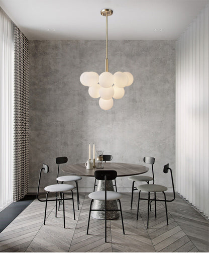 Modern Luxury Led Glass Chandelier Simple Chandelier Home Indoor Lighting Decor Lamps Fixtures