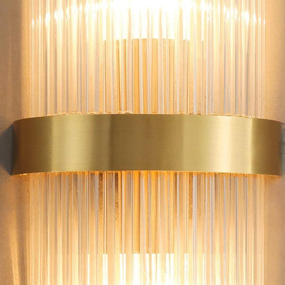 Modern Luxury Living Room Background Wall Lamp Bedroom Bedside Copper Wall Lamp