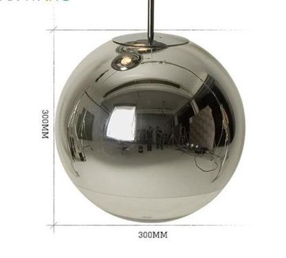 Nordic Led Pendant Light Creative Personality Modern Glass Ball Pendant Lamp Bar Bedroom Bedside Living Room Hanging Lamp