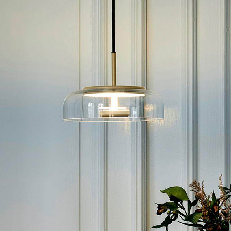 Restaurant Single Chandelier Simple Modern Dining Room Lamp Creative Minimalist Table Lamp Personality Bedside Art Lamps