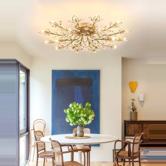 G9 Led Nodic Iron Glass Crystal LED Lamp.LED Light.Pendant Lights.LED Pendant Light.Pendant Lamp For Foyer Bedroom