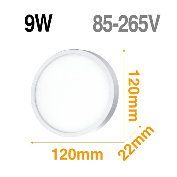 LED Ceiling Light 48W 36W 24W 18W 13W 9W 6W Down Light Surface Mount Panel Lamp Modern UFO Lamp For Home Decor Lighting
