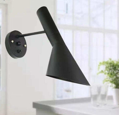 Nordic Design Arne Jacobsen Floor Lamp For Living Room E27 LED Standing Lamp Black White Lighting Luminaria Bedroom Bedside Lamp