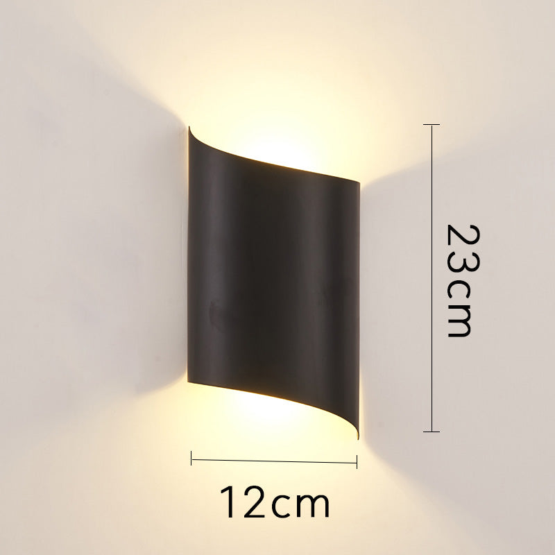 Nordic LED Wall Lamp Bedroom Bedside Lamps Modern Living Room Background Wall Lights Indoor Decoration Stair Lighting