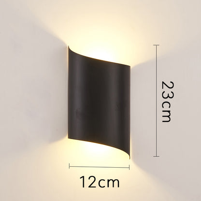 Nordic LED Wall Lamp Bedroom Bedside Lamps Modern Living Room Background Wall Lights Indoor Decoration Stair Lighting