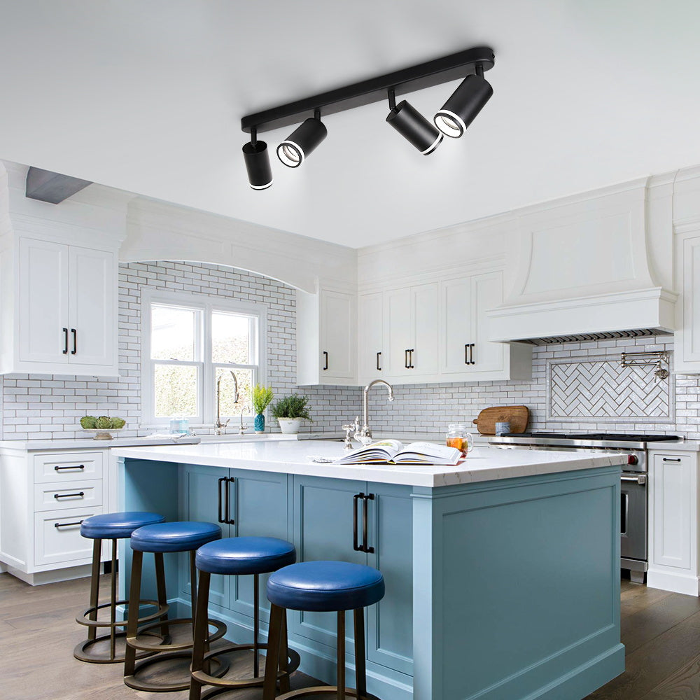 Modern Ceiling Led Spot Light Replaceable GU10 Bulb Track Lighting for Living Room Kitchen Ceiling Lamp
