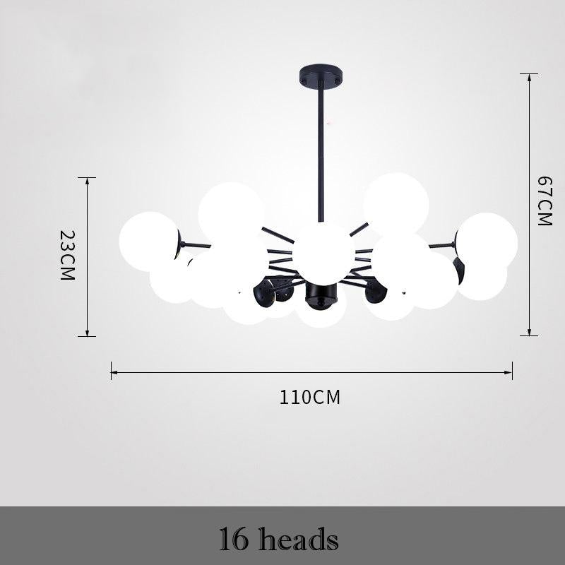 Nordic Living Room Chandelier Light Luxury Lamps