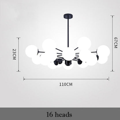 Nordic Living Room Chandelier Light Luxury Lamps