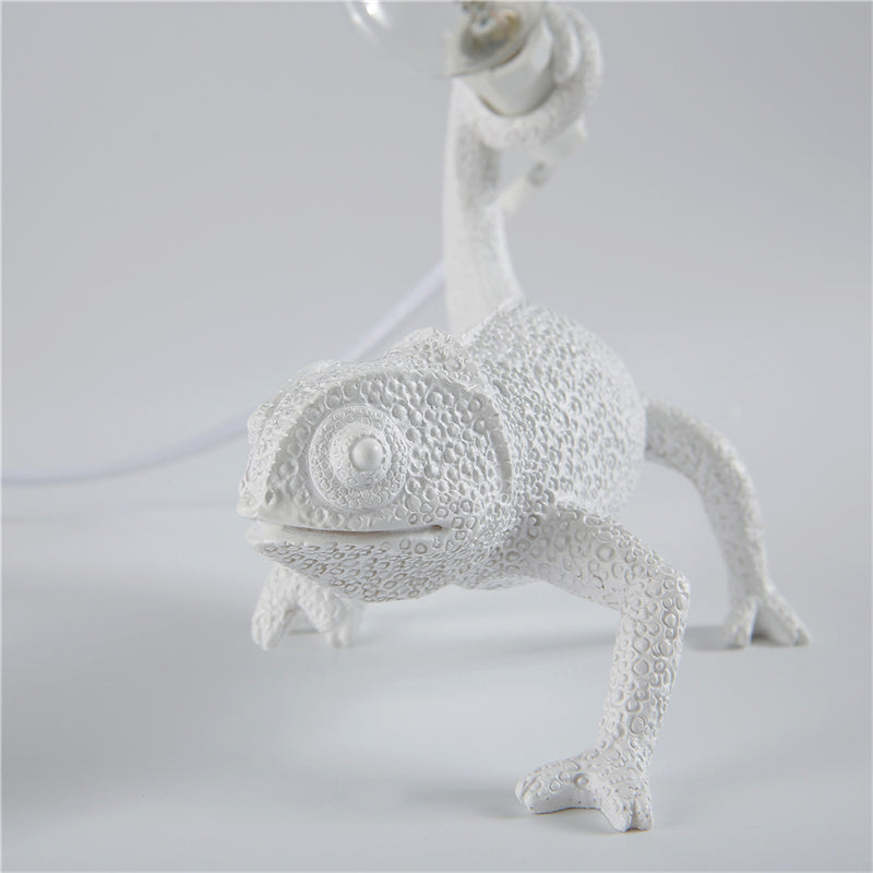 lizard wall lamp be night dorm room Night light living room home decor Cute Resin Animal chameleon Light Fixtures Bedside lamps