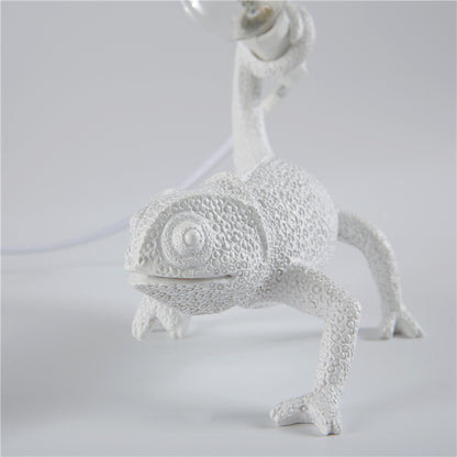 lizard wall lamp be night dorm room Night light living room home decor Cute Resin Animal chameleon Light Fixtures Bedside lamps