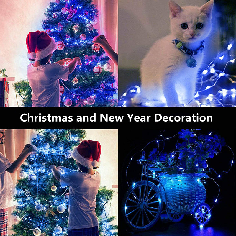 Fairy Lights String Button Battery Light Home Decor Living Bedroom Garden Christmas Wedding New Year Ornament Garland