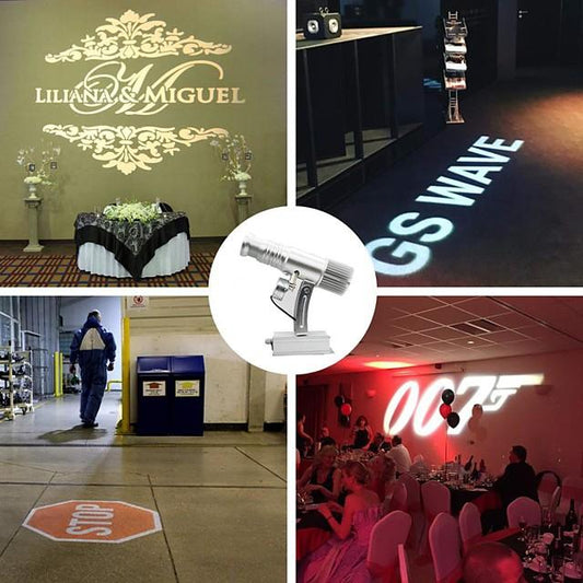led projection lamp logo lamp custom text projection lamp door head ground pattern outdoor rotary outdoor advertising lamp