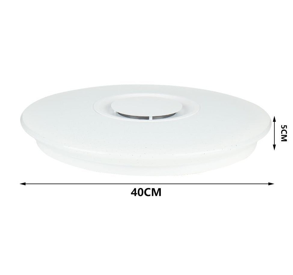 Smart LED Ceiling Lights RGB Dimmable 35W APP Remote Control Bluetooth Music Star Light Bedroom Diamond Shine Ceiling Lamp