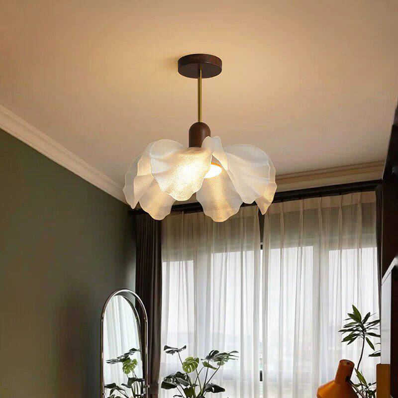 Retro Style Living Room And Dining Room Table Bedroom Lighting Pendant Lamp 3D Printed Plastic Atmosphere Lamp E27