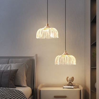 Nordic Lustre LED Pendant Lamp Modern Art Hanging Light Indoor Ceiling Lighting for Home Living Room Bedroom Bedside Decor