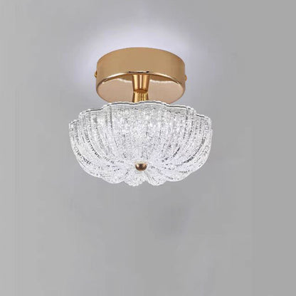 Modern Crystal sand acrylic LED Ceiling Light Small Pendant Lamp for Doorway Corridor Balcony Home decoratio