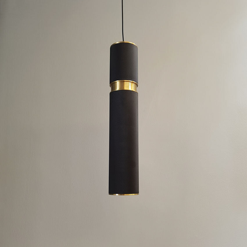 Black /gray Modern LED Pendant Lamp Aluminum Metal spotlight Fixture Living Bedroom Decor Hanging Lighting
