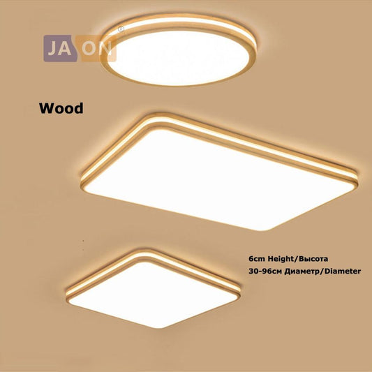 LED Modern Acryl Wood Iron Round 6cm Height LED Lamp.LED Light.Ceiling Lights.LED Ceiling Light.Ceiling Lamp For Foyer Bedroom