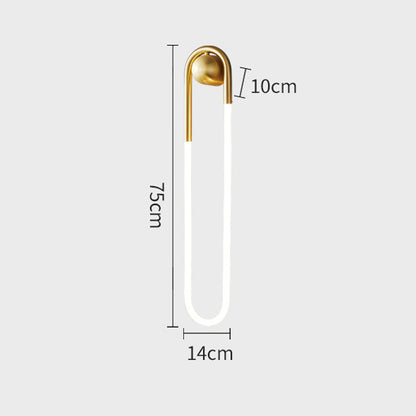 U-shaped Wall lamp Modern designer Creative Study Living room Bedroom Wall light Bedhead