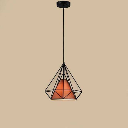 Nordic LED Diamond Pendant Light Colorful Lamp Shade E27 Creative Bar Tea Restaurant Lighting Attic Lights Spider Light Lamps