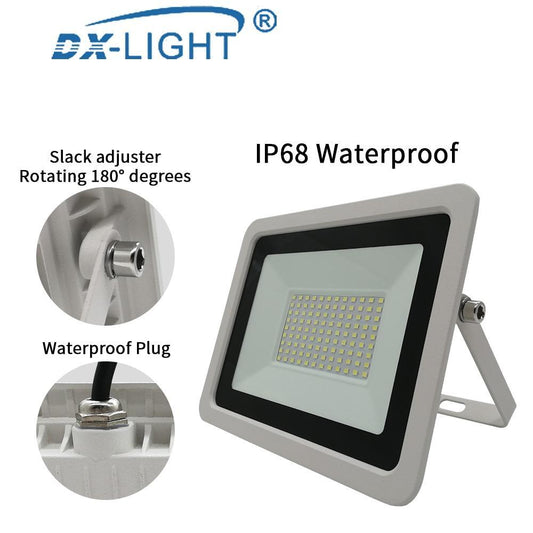 LED Floodlight 10W 20W 30W 50W 100W Outdoor Spotlight Flood Light  Street Light Waterproof IP68 Professional lighting