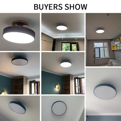 Modern  Led Ceiling  Lamp For Bedroom Round Simple LED Ceiling Chandelier For Living Room Aisle Dining Room Led Ceiling Lights