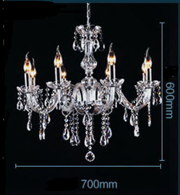 Bedroom Living Room Lamp Hotel European-style Crystal Lamp Restaurant Chandelier Creative Lamps