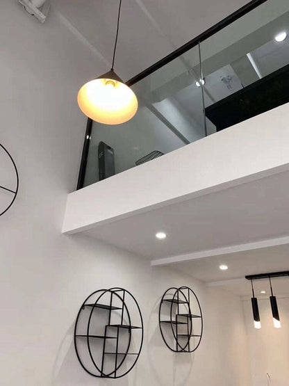 Modern Light Black Metal Long Wire Cone Shape Pendant Lamp Kitchen Island Hanging Lamp Bedside Suspension Lighting