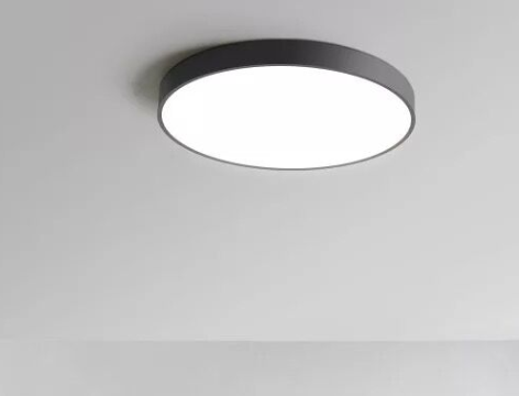 Modern Ceiling Light Round Macarons Lighting Iron Metal Acrylic Kitchen Bed Room Foyer LED Chip Lamp Decoration Light Fixture