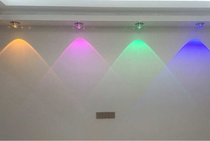 Modern LED Ceiling Light 3W RGB Porch Lamp Surface Mount Flush Balcony  Corridors Decor Lighting Fixture Living Room