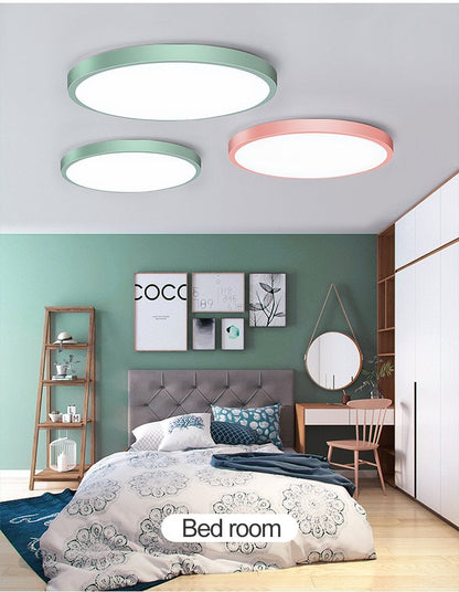 LED Ceiling Lights 30/50/70W Modern Ceiling Lamps for Living Room Kids Room Bathroom Bedroom Corridor for Home ceiling Lighting