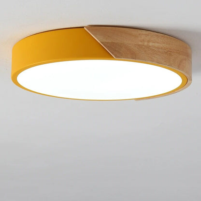 LED Modern Iron Acryl Colorized Round 5cm Super Thin LED Lamp.LED Light.Ceiling Lights.LED Ceiling Light.Ceiling Lamp For Foyer