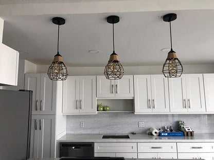 Vintage Hemp Rope Woven Chandelier