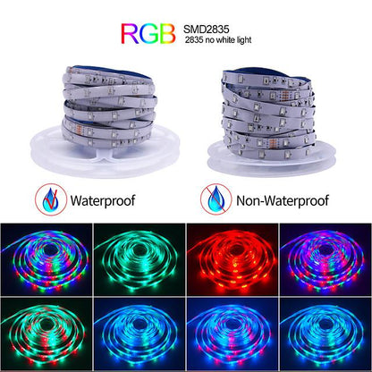 20M LED Strip Lights RGB LED Light Strip Music Sync 1200LEDs LED Strip 2835 SMD Color Changing LED Strip Light Bluetooth Controller and 40 Key Remote LED Lights for Bedroom Home Party