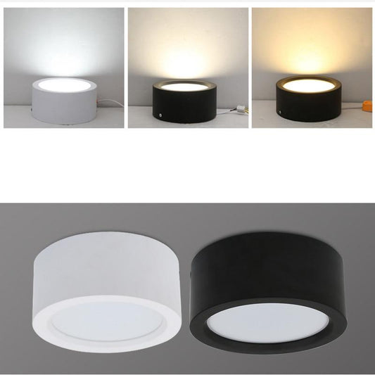 Surface Mounted 12W LED downlight  7W 9w Ceiling Lamps Ultra Thin Driverless cob led spot lights  Ceiling Fixtures Lighting