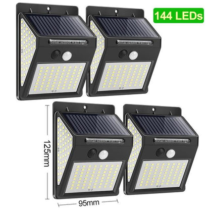 LED Solar Light Outdoor Solar Lamp PIR Motion Sensor Wall Light Waterproof Solar Powered Sunlight for Garden Decoration