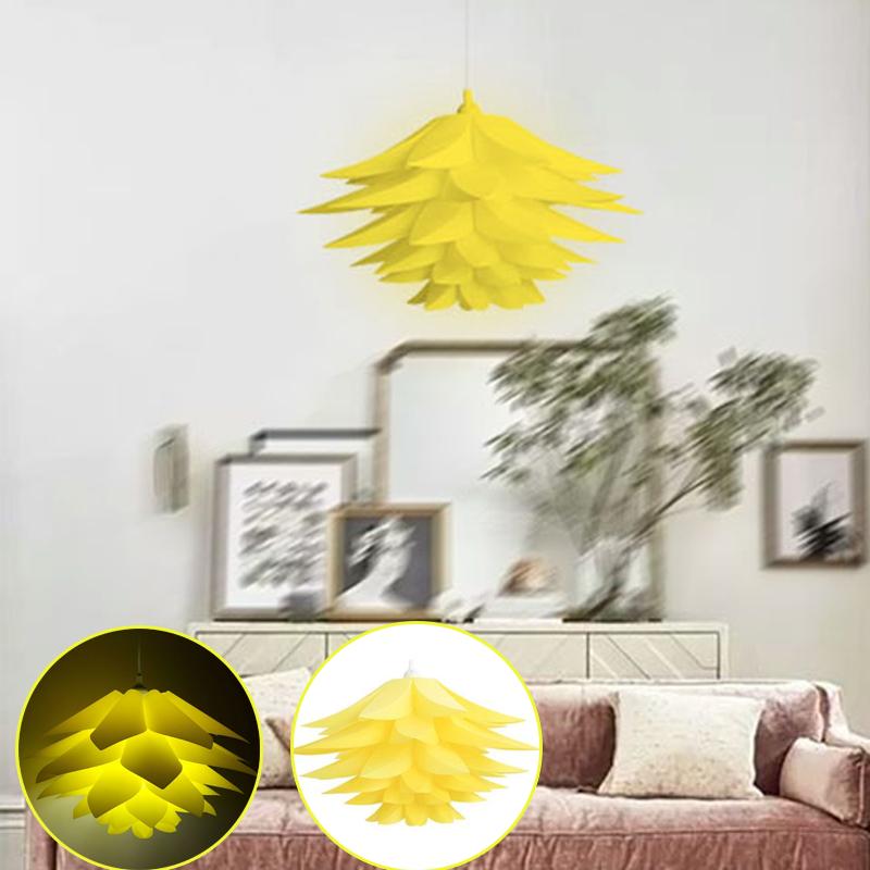 50 cm Lotus Chandelier Pendant Lampshade DIY Puzzle Lights Modern Lamp Shade